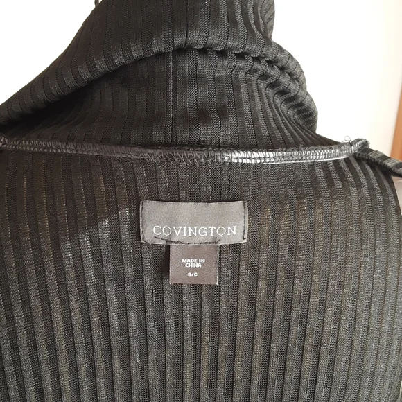 Covington Black Cardigan runs .m - Picture 7 of 7